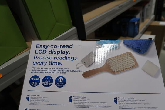 Personvægt SALTER Glass Electronic Scale