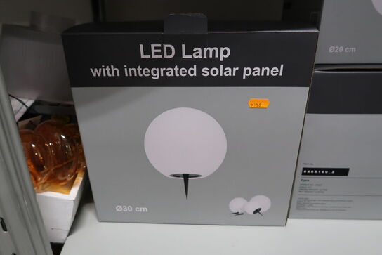 LED-lampe SOLAR LAMP Ø30cm