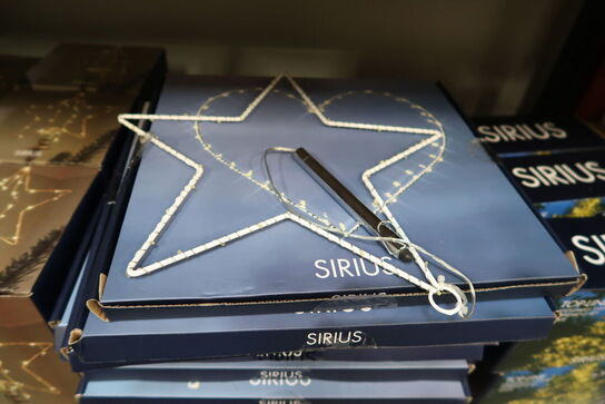 3 stk. julelys SIRIUS Liva