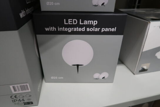 LED-lampe SOLAR LAMP Ø20cm, LED-lampe SOLAR LAMP Ø25cm
