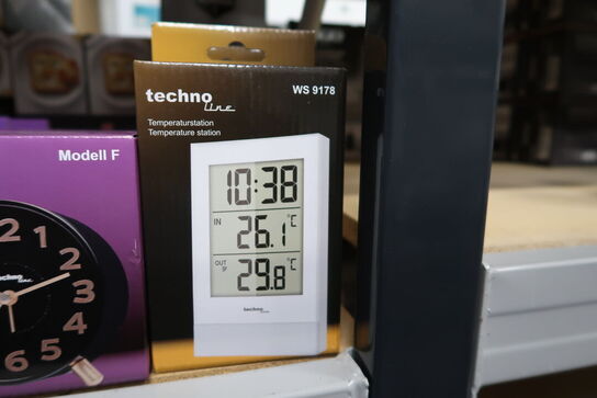 2 stk. temperaturstationer TECHNOLINE WS 9178