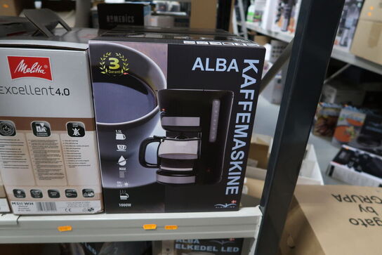 Kaffemaskine ALBALINE Alba