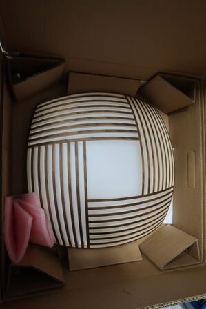 Loftlampe KUULTO Secto 9100