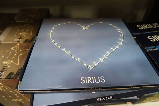 3 stk. julelys SIRIUS Liva