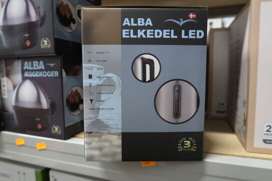 Elkedel ALBALINE Alba Elkedel LED
