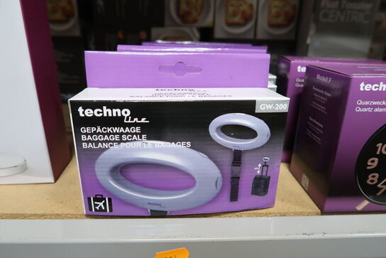 5 stk. bagagevægte TECHNOLINE GW-200