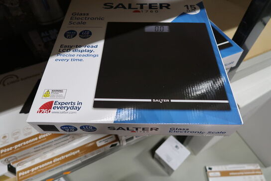 Personvægt SALTER Glass Electronic Scale