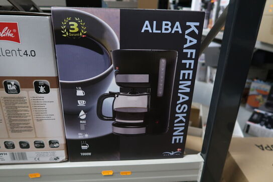Kaffemaskine ALBALINE Alba