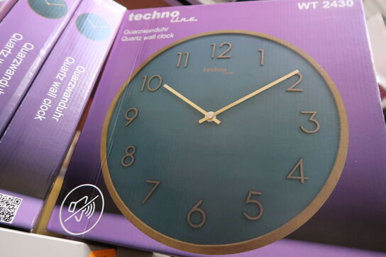 2 stk. vægure TECHNOLINE WT 2430