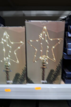 3 stk. julelys SIRIUS Chrismas Top