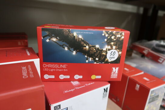 2 stk. lyskæder MARKSLÖJD Chrissline