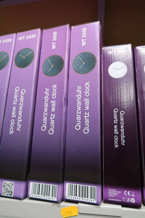 2 stk. vægure TECHNOLINE WT 2430