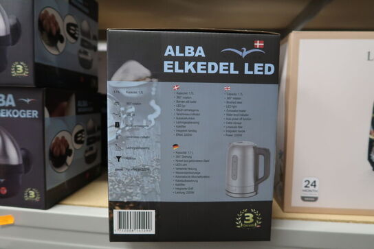 Elkedel ALBALINE Alba Elkedel LED