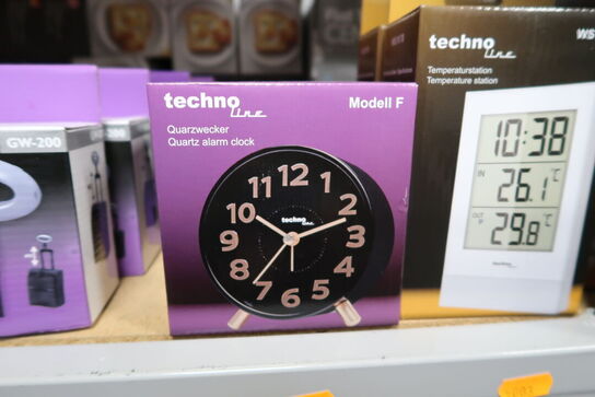 2 stk. vækkeure TECHNOLINE F