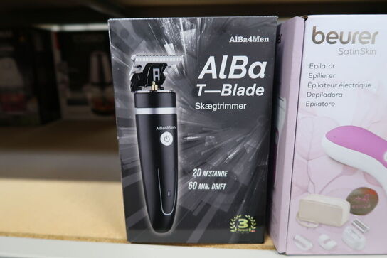 Skægtrimmer ALBALINE Alba4Men T-Blade