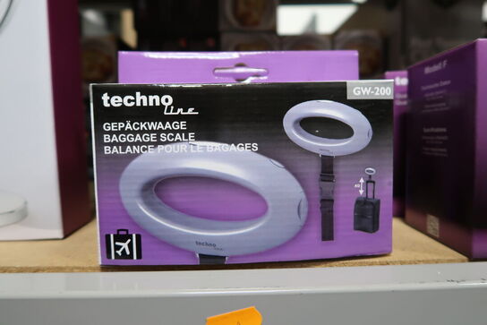 5 stk. bagagevægte TECHNOLINE GW-200