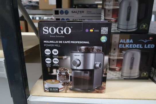Kaffekværn SOGO SS-5236