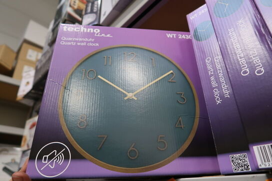 2 stk. vægure TECHNOLINE WT 2430