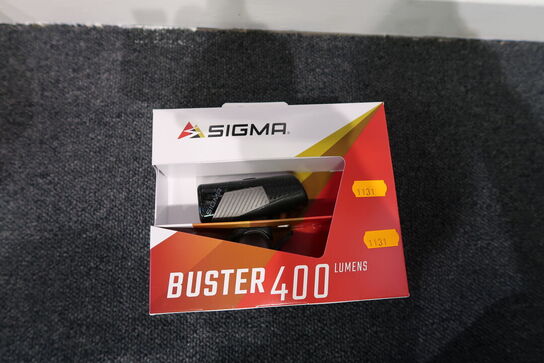 2 stk. forlyger SIGMA Buster 400