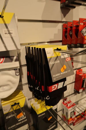8 par cykelsokker GRIPGRAB Classic Regular Cut str. S, L