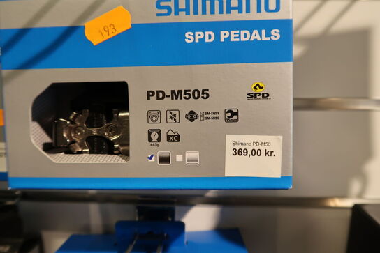 2 pakker pedaler SHIMANO PD-M505