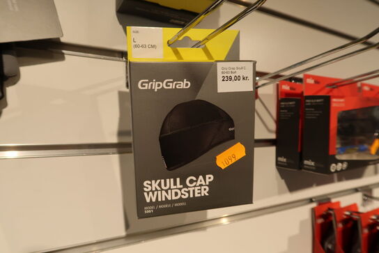 6 stk. cykelhuer GRIPGRAB Womens skull Cap, Skull Cap Windster