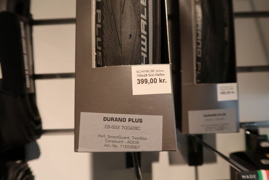 3 pakker dæk SCHWALBE Durano Plus 28-622 700x28c