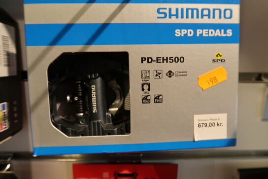 1 pakke pedaler SHIMANO PD-EH500