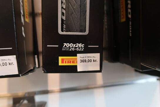 2 pakker dæk PIRELLI P Zero Road 700x26c 26-622