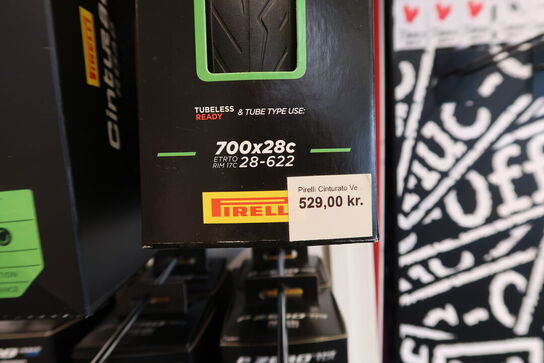 3 pakker dæk PIRELLI Cinturato 700x28c 28-622