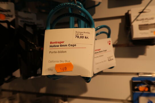 6 stk. flaskeholdere BONTRAGER Hollow 6mm Cage