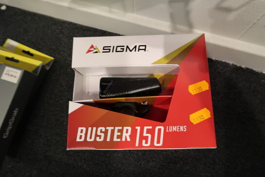 3 stk. forlygter SIGMA Buster 150