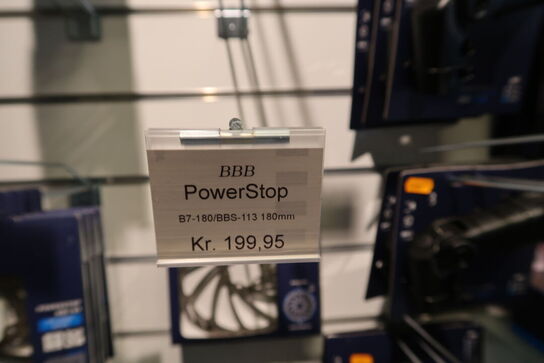 7 stk. skivebremseklodser BBB BBS-83, BBS-113