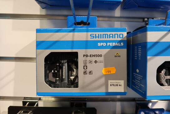 1 pakke pedaler SHIMANO PD-EH500