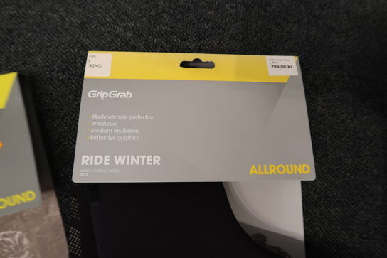 2 par skoovertræk GRIPGRAB Ride Waterproof/Winter str. XXXL, L
