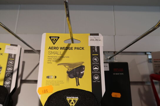 2 stk. sadeltasker TOPEAK Aero Wedge Pack Small