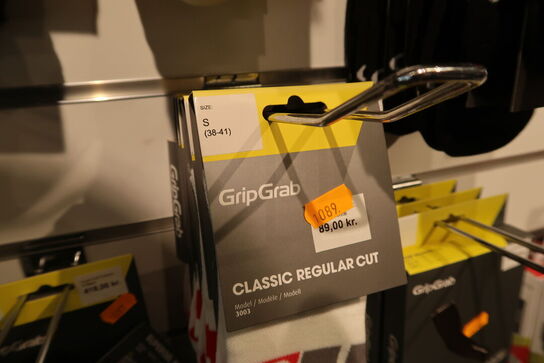 5 par cykelsokker GRIPGRAB Classic Regular Cut str. S