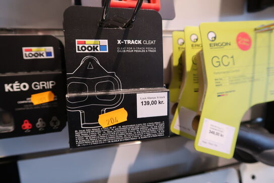 12 pakker klamper LOOK X-Track Cleat