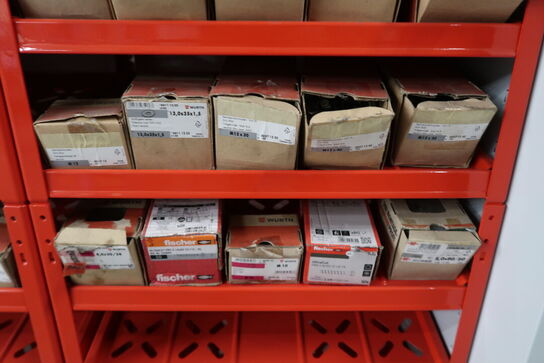 Kæmpe parti Würth bolte, møtrikker m.m. 