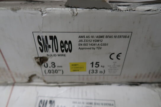 3 ruller Svejsetråd Hyundai SM-70 15 kg