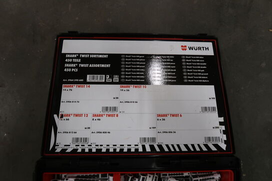 Würth rawplugs sæt