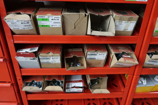 Kæmpe parti Würth bolte, møtrikker m.m. 