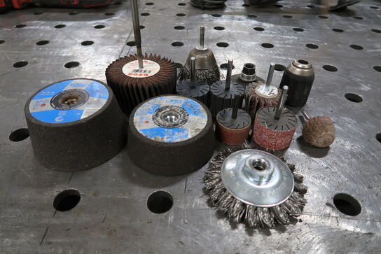 Diverse slibebørster 