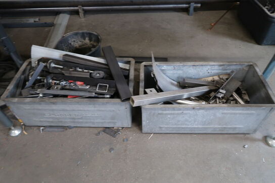 Varelager af diverse metal og plader - Se alle billeder