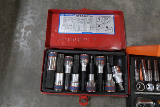 Topnøglesæt + toppesæt 