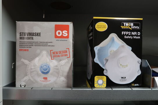 Parti Würth spray, masker m.m. 