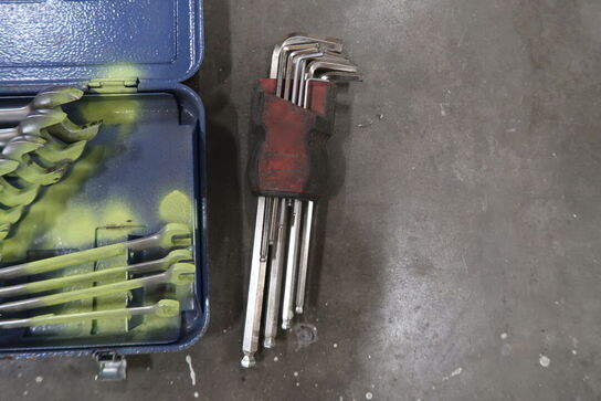 Fastnøgler med skralde & unbrakonøgler