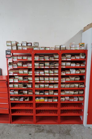 Kæmpe parti Würth bolte, møtrikker m.m. 