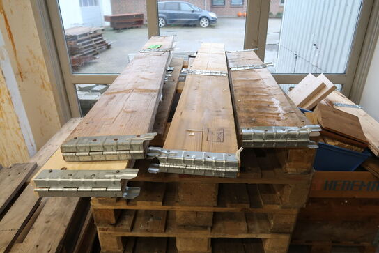 Stort parti paller & træ 