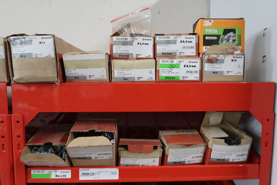 Kæmpe parti Würth bolte, møtrikker m.m. 